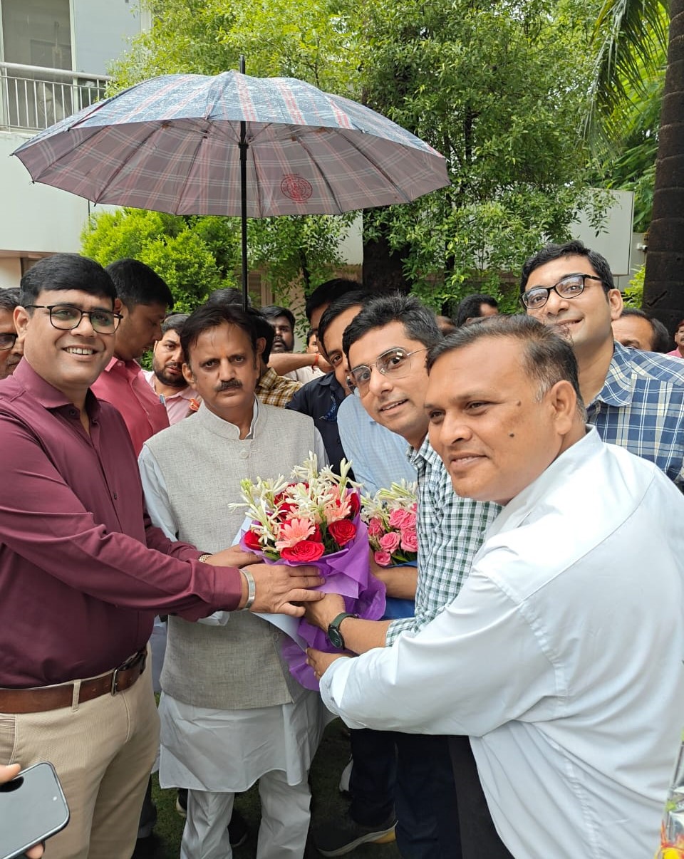 Members of uphda with honourable shri rajendra shukla ji Members of uphda with honourable shri rajendra shukla ji
