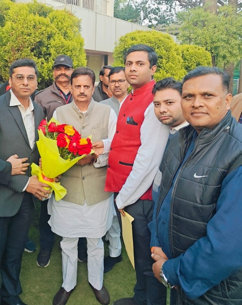 Members of uphda with honourable shri rajendra shukla ji Members of uphda with honourable shri rajendra shukla ji